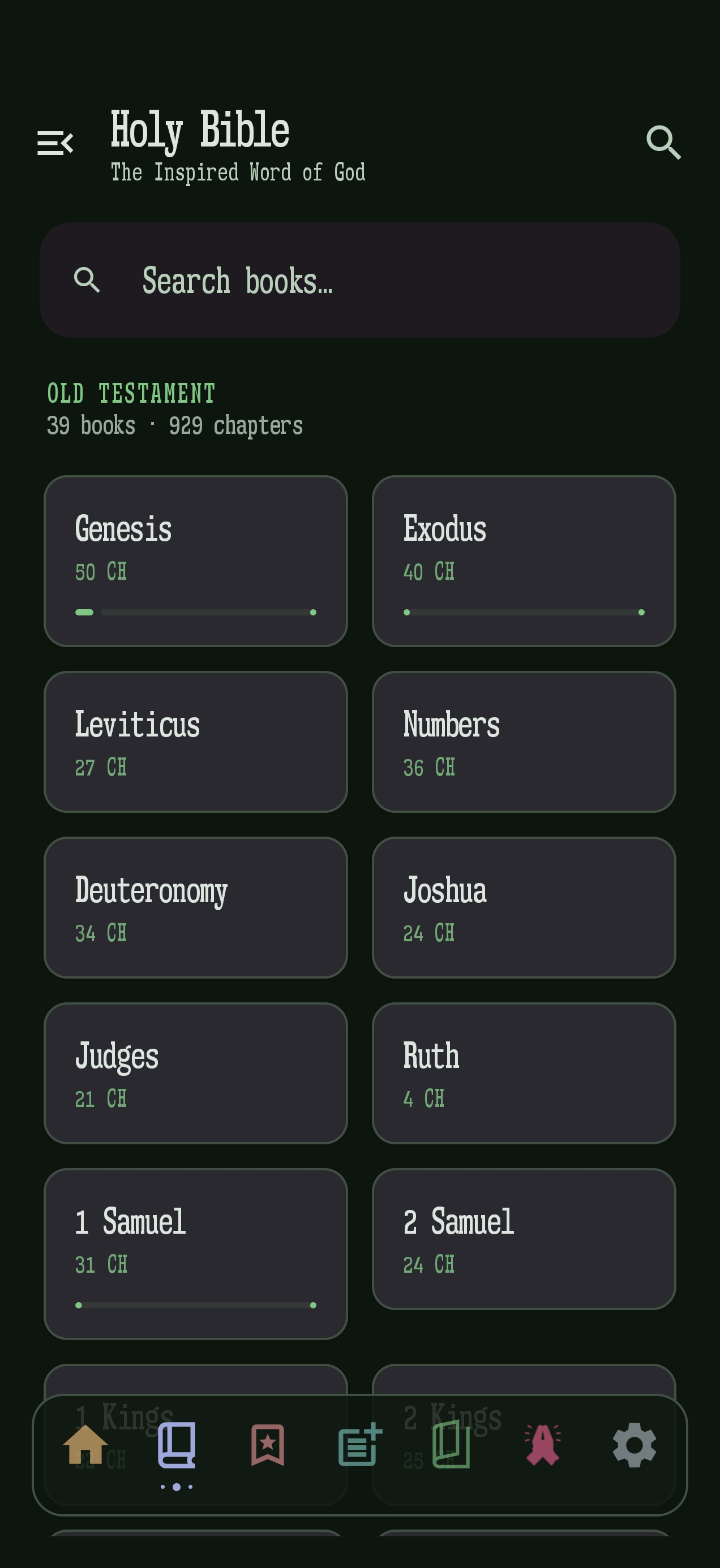 Biblr bible study companion app screenshot