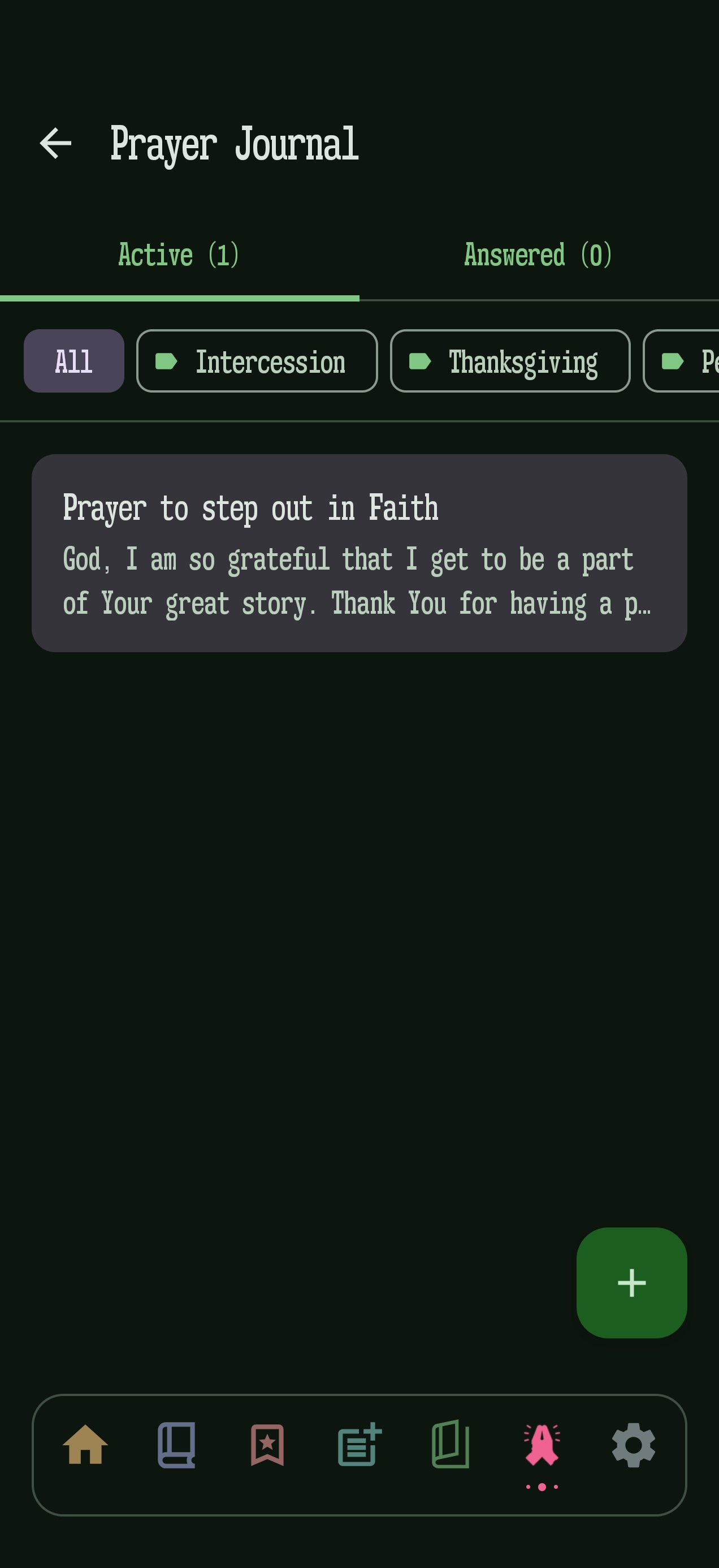 Biblr bible study companion app screenshot