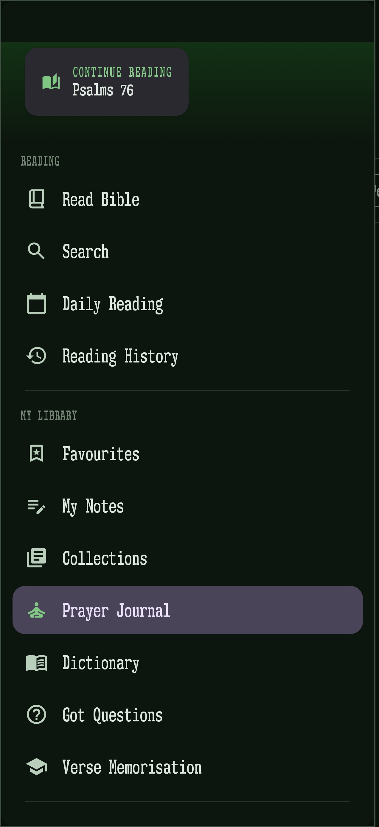Biblr bible study companion app screenshot
